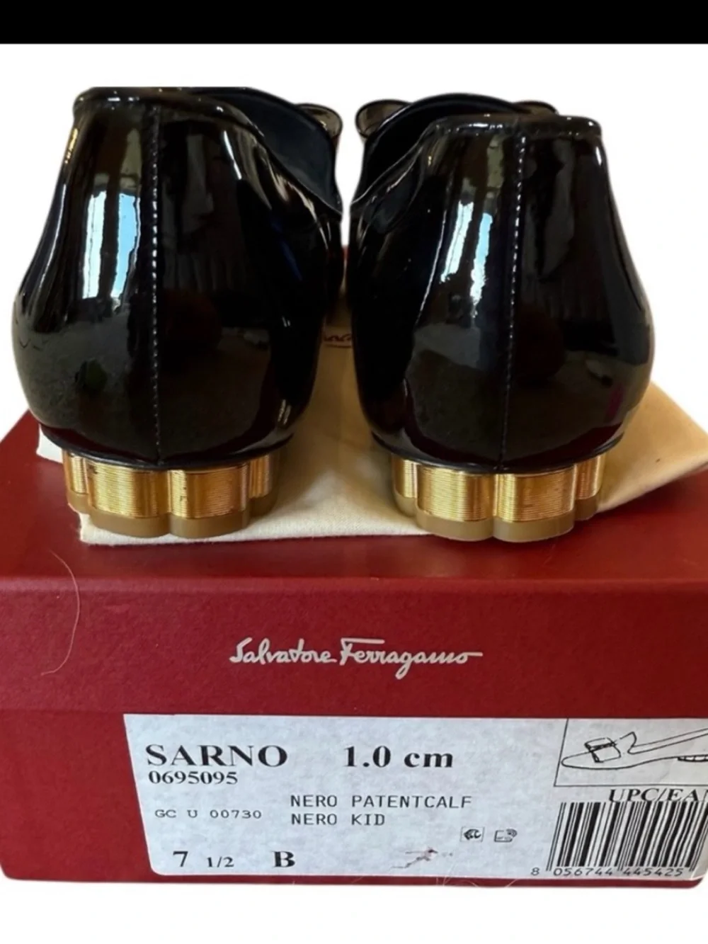 Salvatore Ferragamo Sarno Black Patent Leather Bow Loafers  Old Money Capsule